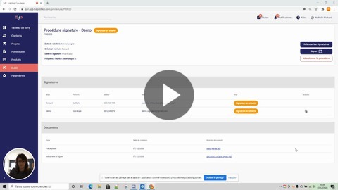 Procédure de signature sur You Sign